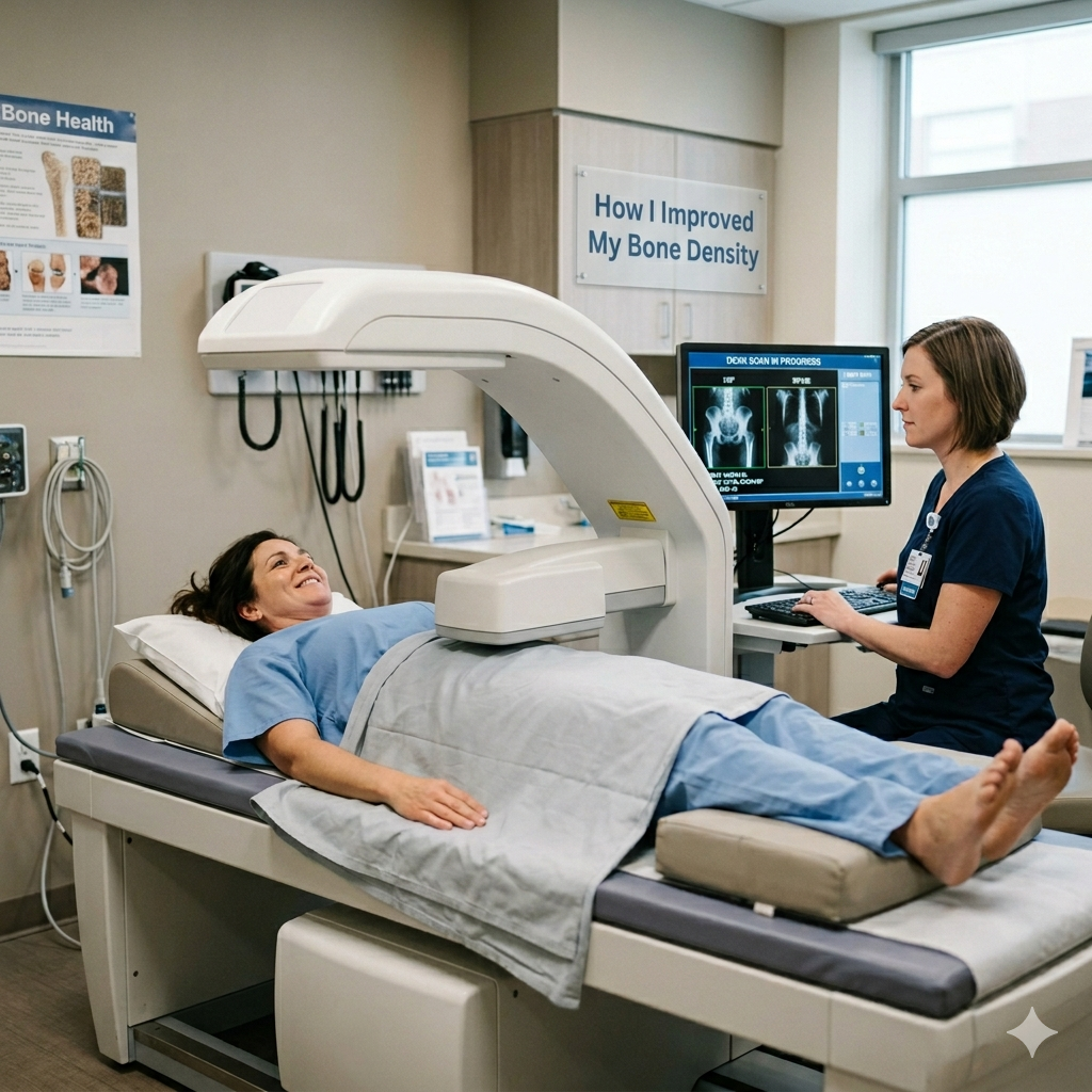 How I improve bone density